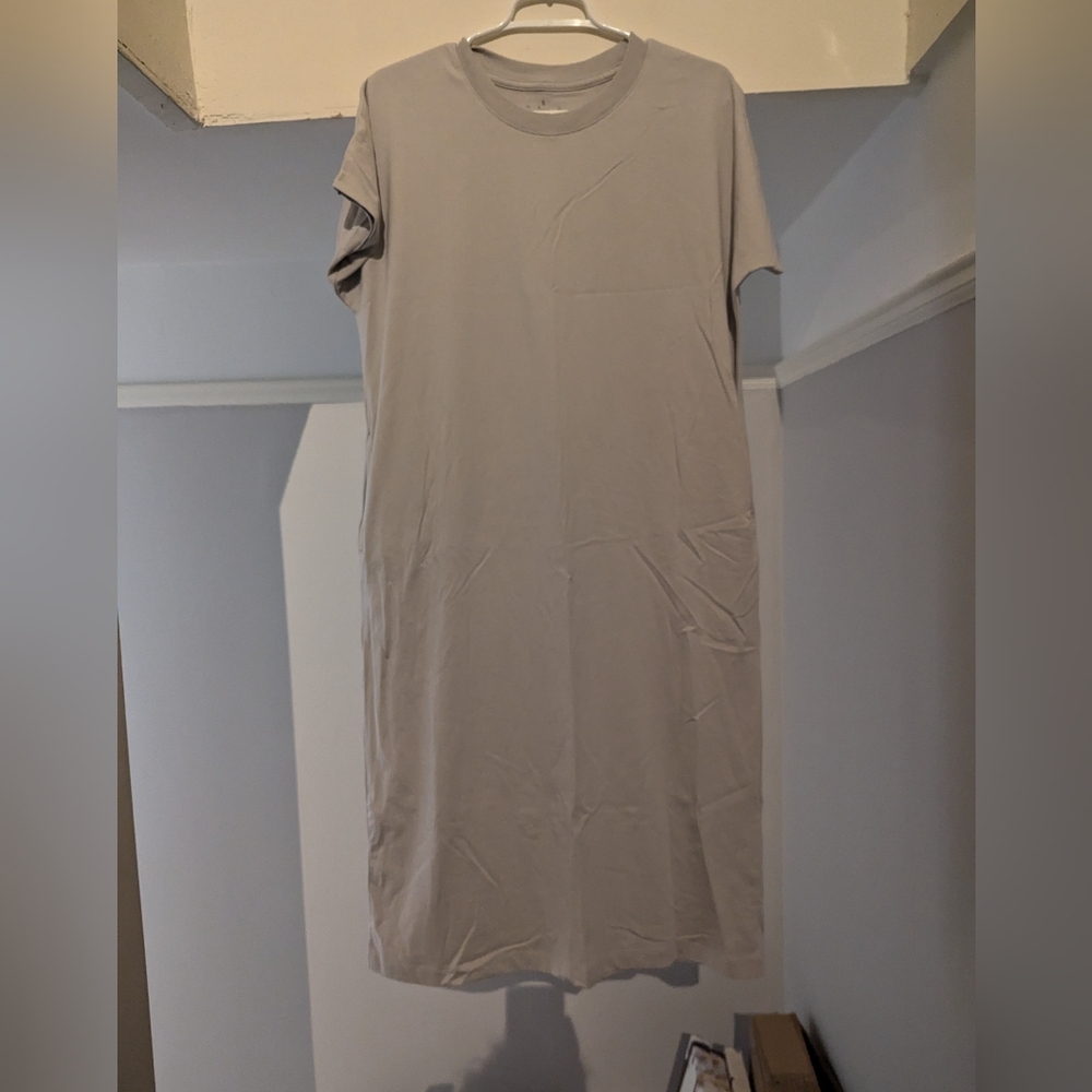 NWOT Uniqlo Airism Cotton T Dress, Size Small